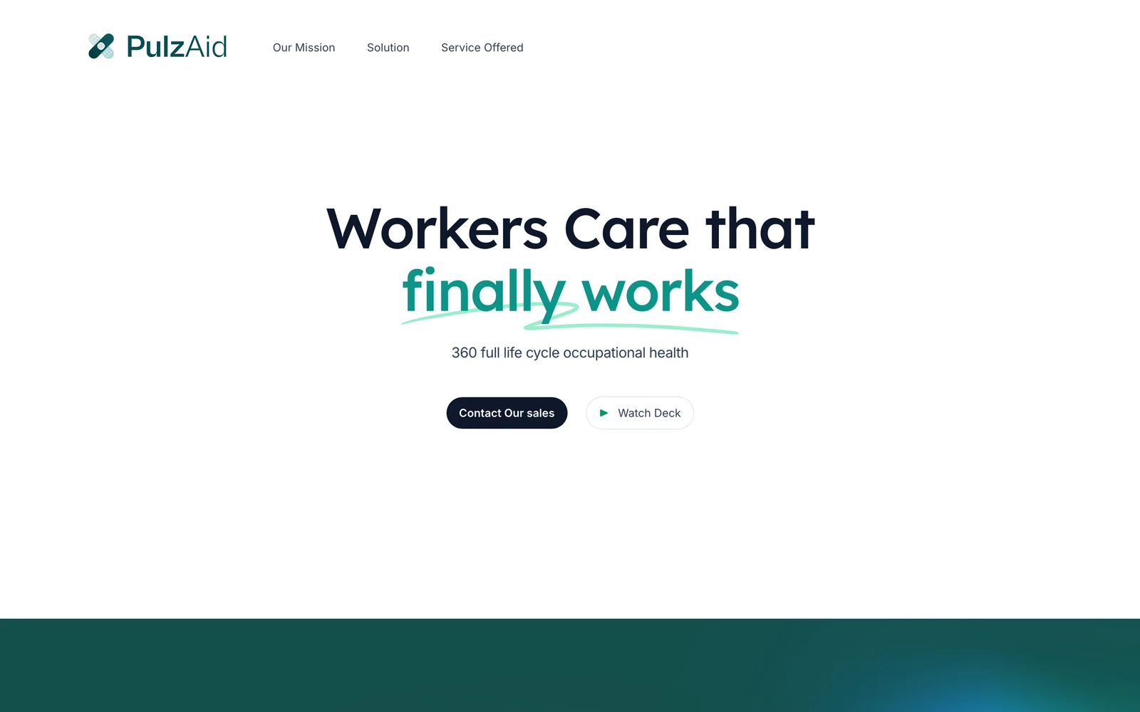 A borrowed SaaS shell: new logo and headline, template everything else